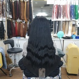 광주붙임머리/광주붙임머리전문점 센스에서 웨이브 붙임머리