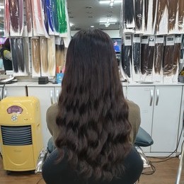 광주붙임머리/광주붙임머리 웨이브로 더 자연스럽게 연출하