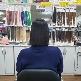 광주붙임머리/광주붙임머리 칼단발 매력 발산!!!