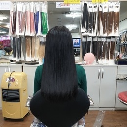광주붙임머리/자연스러운 붙임머리 시술은 센스에서~~