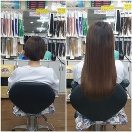 광주붙임머리/광주 시내 붙임머리 잘하는곳 센스