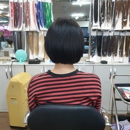 광주붙임머리/ 노팁천연모 붙임머리로 변신 성공!!