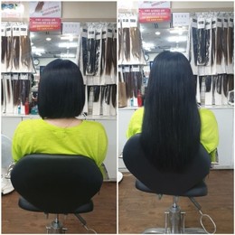 광주붙임머리/저렴한 리터치 비용으로 예쁜 머리 시술 해