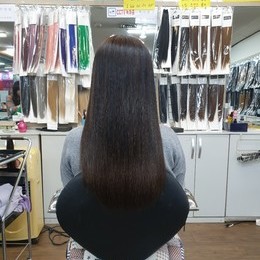 광주붙임머리/광주붙임머리 전문점 센스 티 안나고 자연스