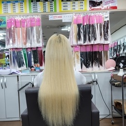 광주붙임머리추천 자연스럽게 변신했어요